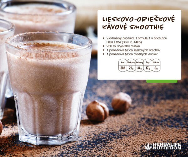 Herbalife Formula 1 s caffe late príchuťou