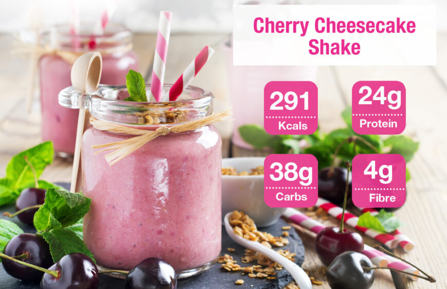 Cherry Cheesecake Shake