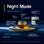 Night Mode - harmanček a broskyňa