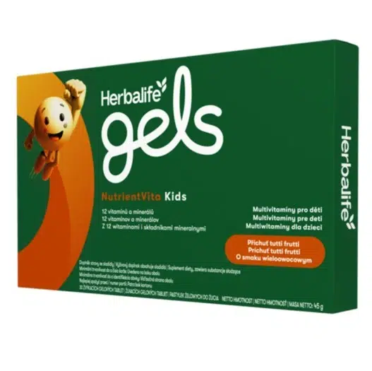 Žuvacie gélové tablety pre deti - podpora rastu a vývoja detí