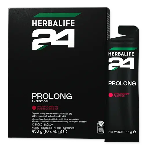 Prolong H24 Energetické gély - príchuť jahoda