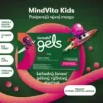Žuvacie gélové tablety pre deti - podpora vývoja mozgu detí