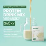 Protein Drink Mix Vegánsky - sáčky 7 x 28g