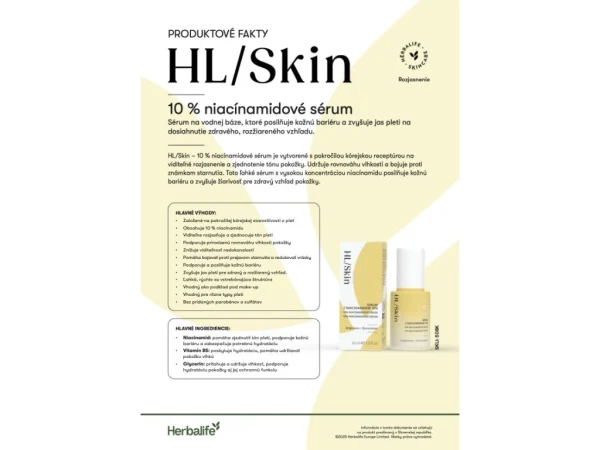 HL/Skin 10 % niacínamidové sérum