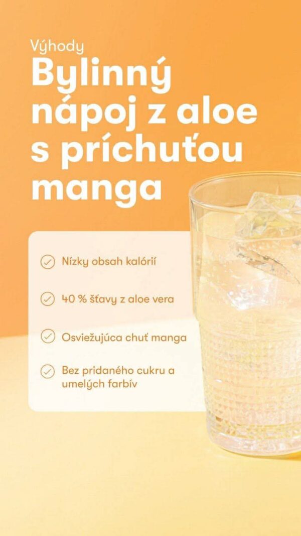 Herbalife bylinný nápoj z Aloe – mango XXL