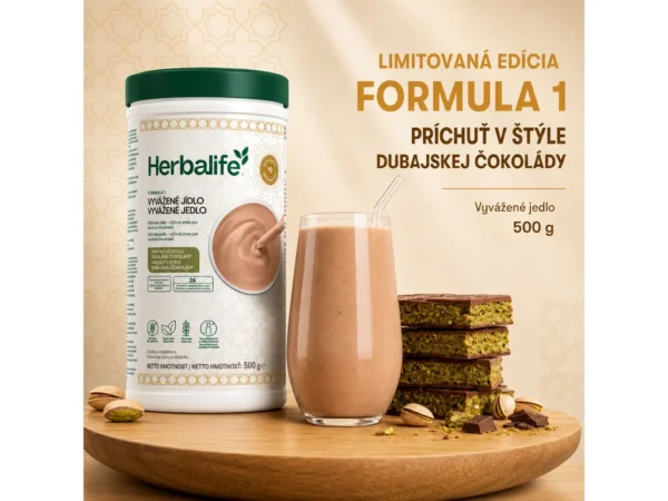 Herbalife Formula 1 v štýle dubajskej čokolády 500 g